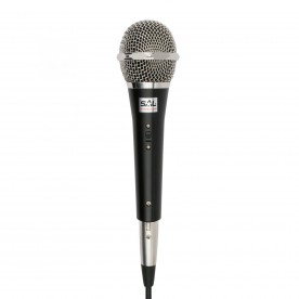Kézi mikrofon, fekete, XLR-6,3mm - M 71